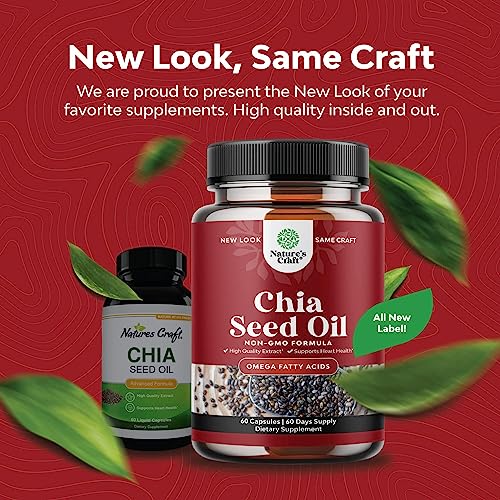 Potent Chia Seed Extract Pills for Men and Women Natural Supplement for Weight Loss Natures CraftAu supplements