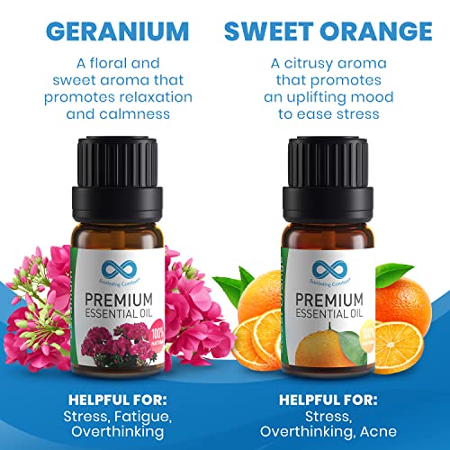 Everlasting Comfort Pure Essential Oils Set - Natural Aromatherapy Essential Oils for Diffuser Everlasting ComfortAu supplements
