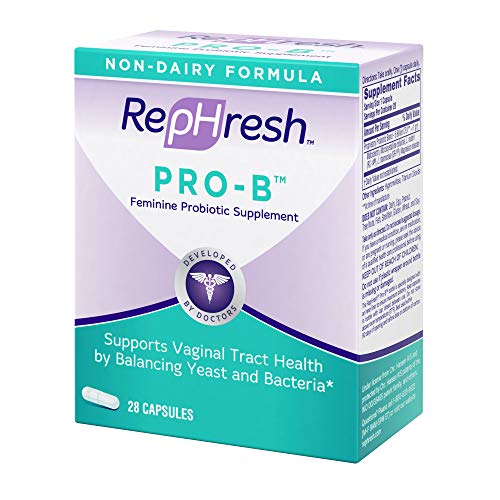 NEW RepHresh Pro-B Feminine Probiotic Supplement Non- Dairy Formula/Vegetarian Capsule, 28ct RephreshAu supplements