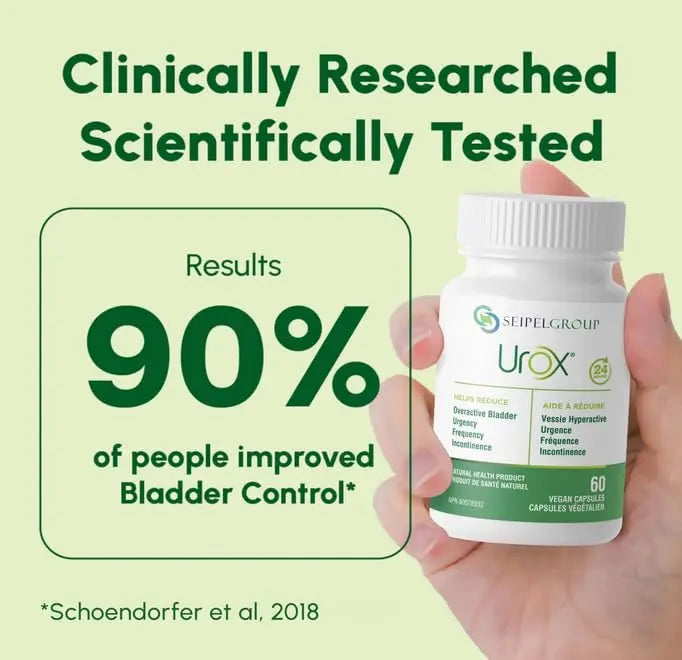 UROX Bladder Control, Safe and Effective Bladder Support Supplement for Men & Women, Helps Reduce Urinary Leakage, Frequency, Urgency, 180 Vegetarian Capsules UROXAu supplements