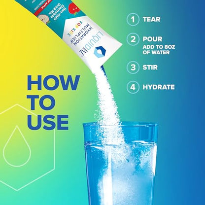 Liquid I.V. Hydration Multiplier Kids - Crisp Apple - Hydration Powder Packets | Electrolyte Liquid I.V.US supplements