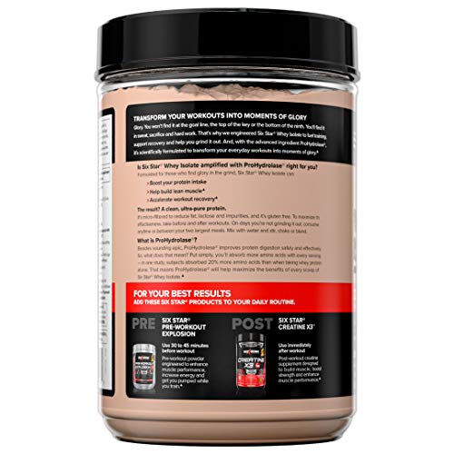 Whey Protein Isolate Six Star 100% Whey Isolate Protein Powder Whey Protein Powder Six StarUS supplements