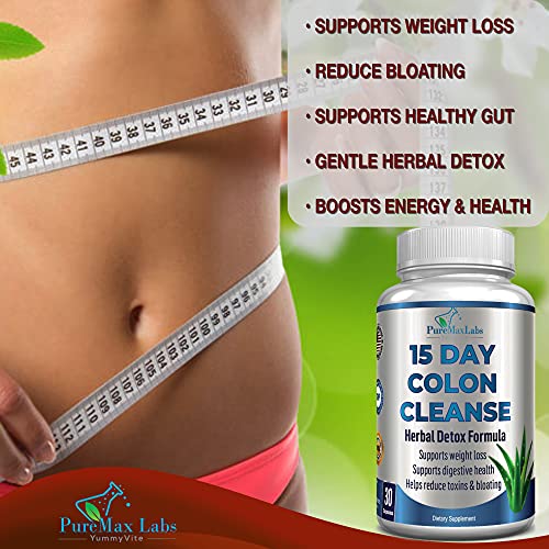 YUMMYVITE 15 Day Colon Cleanse and Detox, Herbal Detox Formula, Supports Weight YUMMYVITEAu supplements
