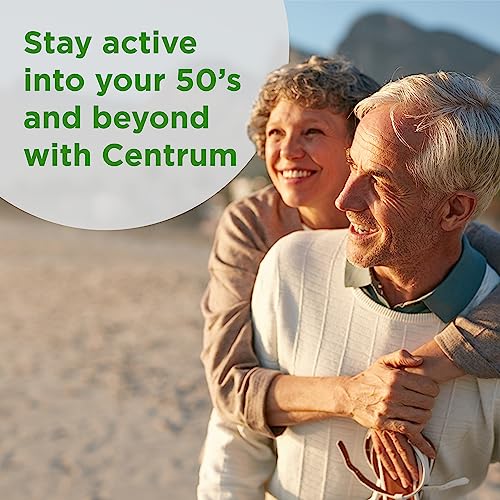 Centrum Silver Multivitamin for Adults 50 Plus, Multivitamin/Multimineral Supplement, Vitamin D3, B-Vitamins, Gluten Free CentrumAu supplements