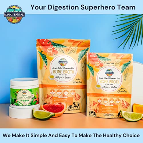 Organic Celery Juice Powder (40 Servings) Supports Gut Health, Detox Juice Cleanse Paradise Naturals, Purest Ingredients from the SourceAu supplements