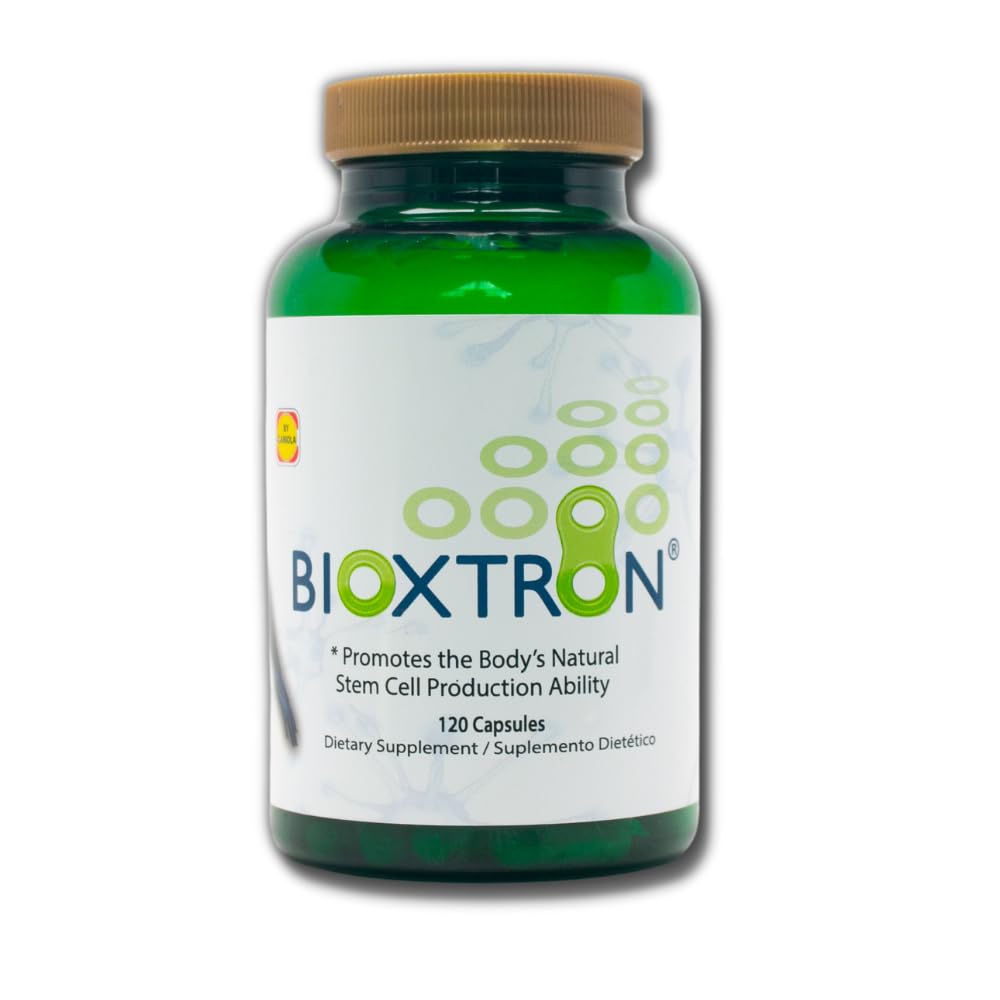Bioxtron Natural AFA Stem Cell Supplement - Joint Support & Muscle Pain - Immune System Support - Natural Blue Green Algae Spirulina - 120 Caps BioxtronAu supplements
