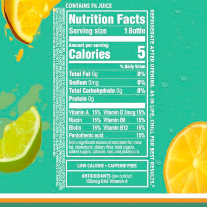 Sparkling Ice, Lemon Lime Sparkling Water, Zero Sugar Flavored Water, with Vitamins Sparkling ICEUS supplements