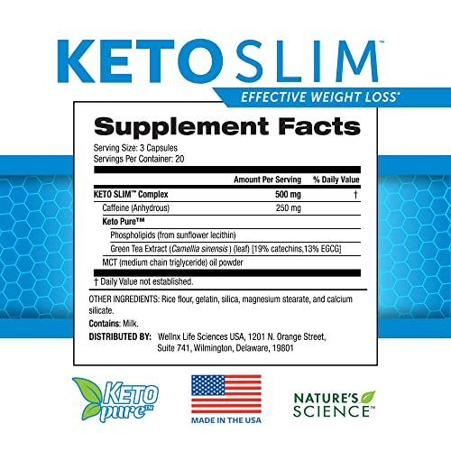 Nature's Science Keto Slim, 60ct Nature's ScienceAu supplements