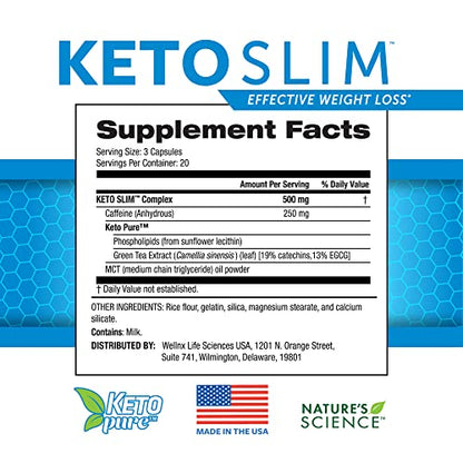 Nature's Science Keto Slim, 60ct Nature's ScienceUS supplements