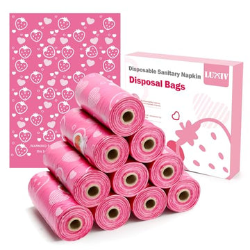 150Pcs Sanitary Napkin Disposal Bags, Luxiv Pink Disposable Sanitary Bag Personal Care Disposal Bags LuxivAu supplements