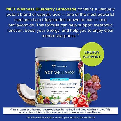 Gundry MD MCT Wellness Powder to Support Energy, Ketone Production and Brain Health Gundry MDUS supplements