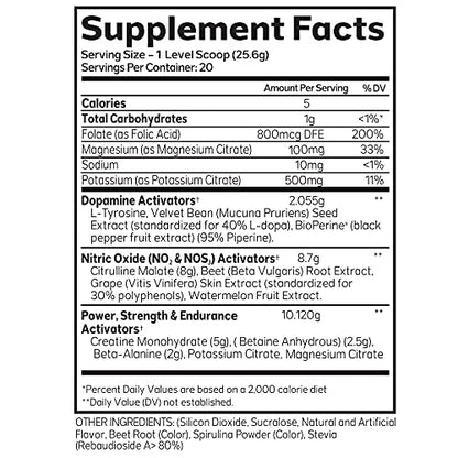 Advanced Molecular Labs - Pre Workout Powder, Increases Drive, Performance Enhancer AML ADVANCED MOLECULAR LABSUS supplements