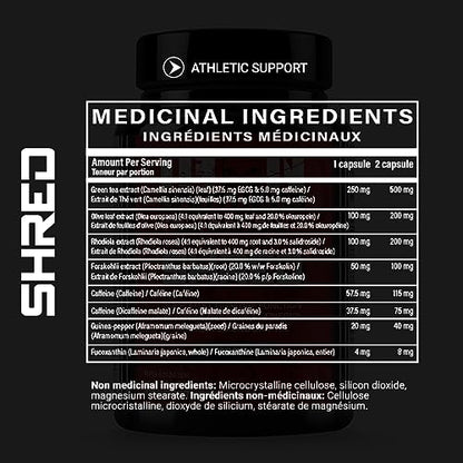 Shred for Men & Women | Strong Appetite Suppressant for Weight Loss Management Iron Brothers SupplementsUS supplements