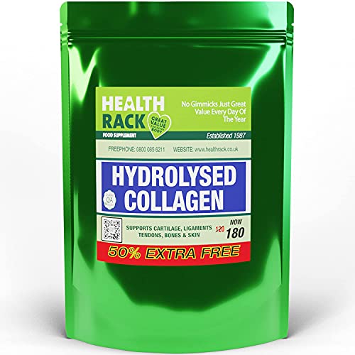 Collagen Supplements 1000mg with Vitamin C 180 Tablets - GMO Free - Hair Skin Nails HealthRackAu supplements