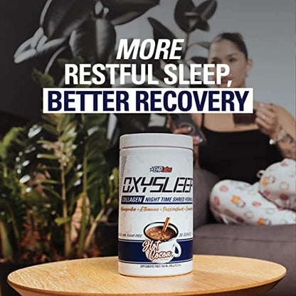 EHP Labs OxySleep Collagen Peptides Powder Night Time Shred - Promotes Deep Sleep EHP LabsUS supplements