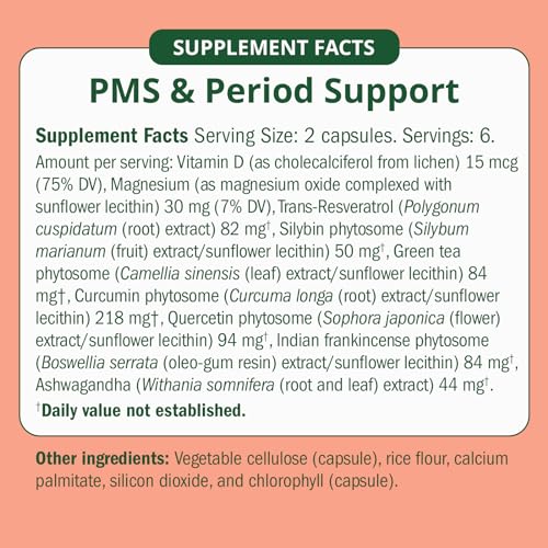 PMS & Period Relief - Menstrual Cramp Relief: No More Period Cramps, Mood Swings, or Bloating SemaineAu supplements