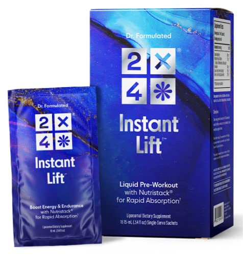 2X4 Instant Lift Pre-Workout, Non-GMO, Sugar Free, Dairy Free, Orange Burst, 16 Single 2X4US supplements