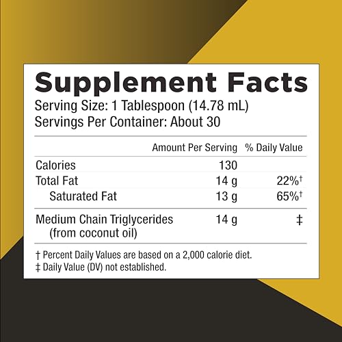 Keto Science Ketogenic MCT Oil Dietary Supplement, Made from 100% Coconuts, Sustained Keto ScienceAu supplements