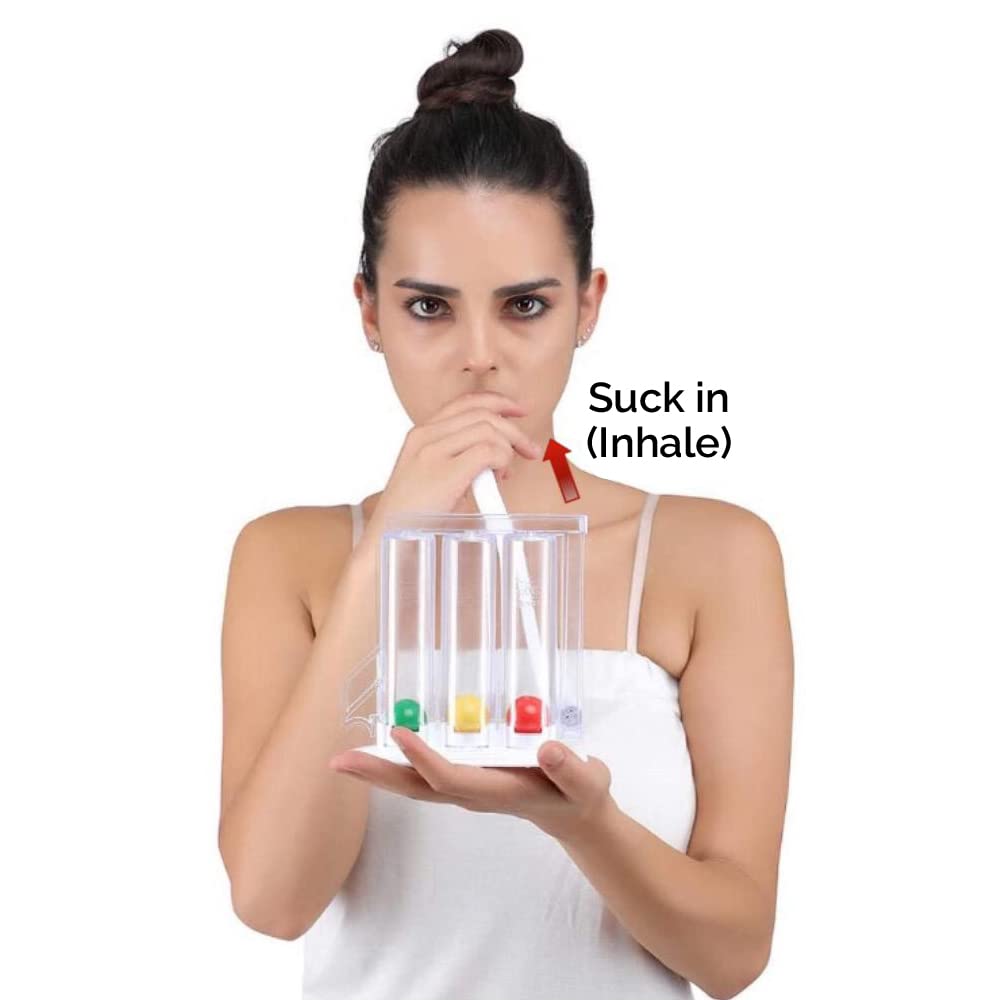 HealthAndYoga(TM) Deep Breathing Exerciser - Breath Exercise Measure SoulGenieAu supplements