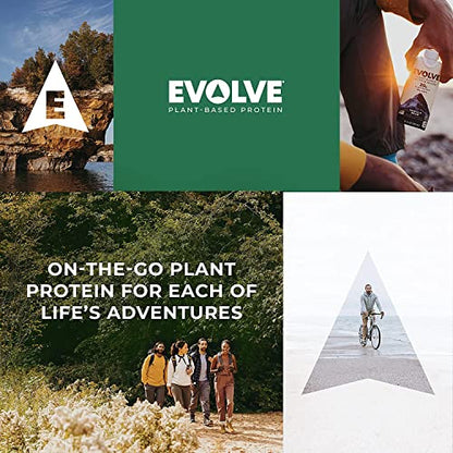 Evolve Plant Based Protein Shake, Café Mocha, 20g Vegan Protein, Dairy Free, No Artificial EvolveUS supplements