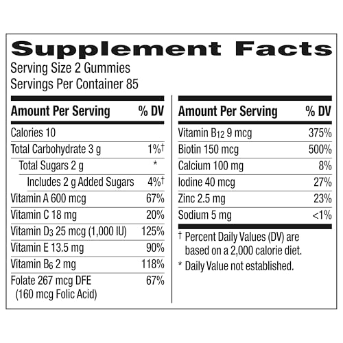 Centrum MultiGummies Gummy Multivitamin for Women, Multivitamin/Multimineral Supplement with Vitamin D3, B and Antioxidants CentrumAu supplements