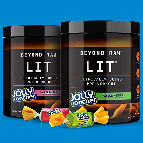 BEYOND RAW LIT | Clinically Dosed Pre-Workout Powder | Contains Caffeine, L-Citruline BEYOND RAWAu supplements