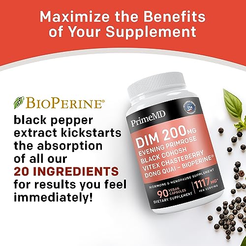 20-in-1 Menopause Supplements for Women - Dim Supplement Women - Estrogen Supplement PrimeMDAu supplements
