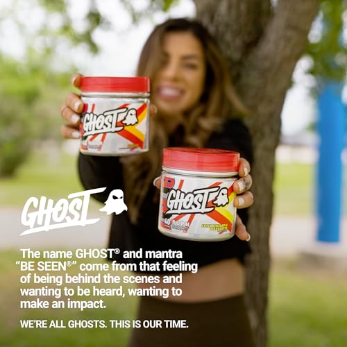 GHOST Burn Thermogenic Fat Burner Powder, Passionfruit - 40 Servings - Metabolism GHOSTUS supplements