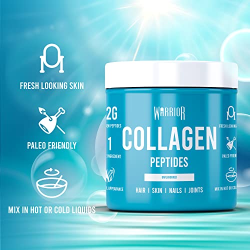Warrior Collagen Peptides - Collagen Powder - 180g - Made from Premium Bovine Hydrolysed Collagen WarriorAu supplements