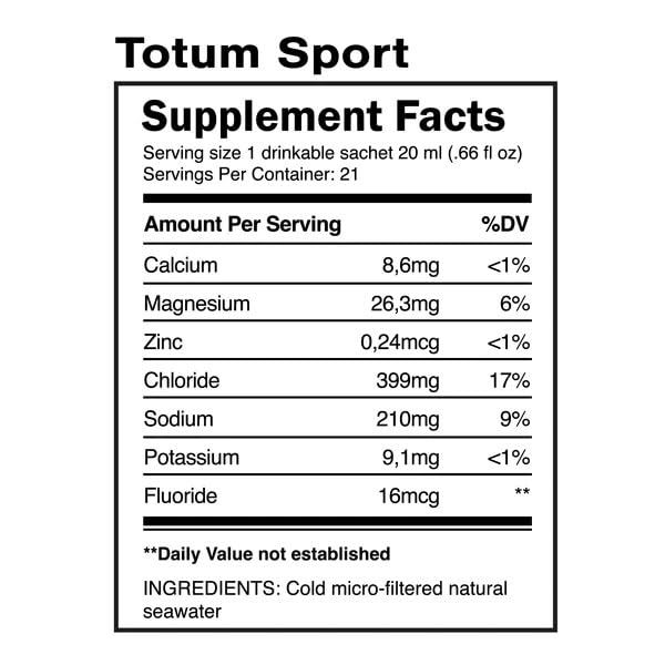 Quicksilver Scientific Totum Sport Drinkable Sachets, 21-25 ml, 30 Count Quicksilver ScientificUS supplements