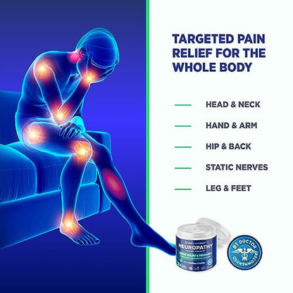 OWELL NATURALS Neuropathy Nerve Relief Cream - Maximum Strength Relief Cream for OWELL NATURALSUS supplements