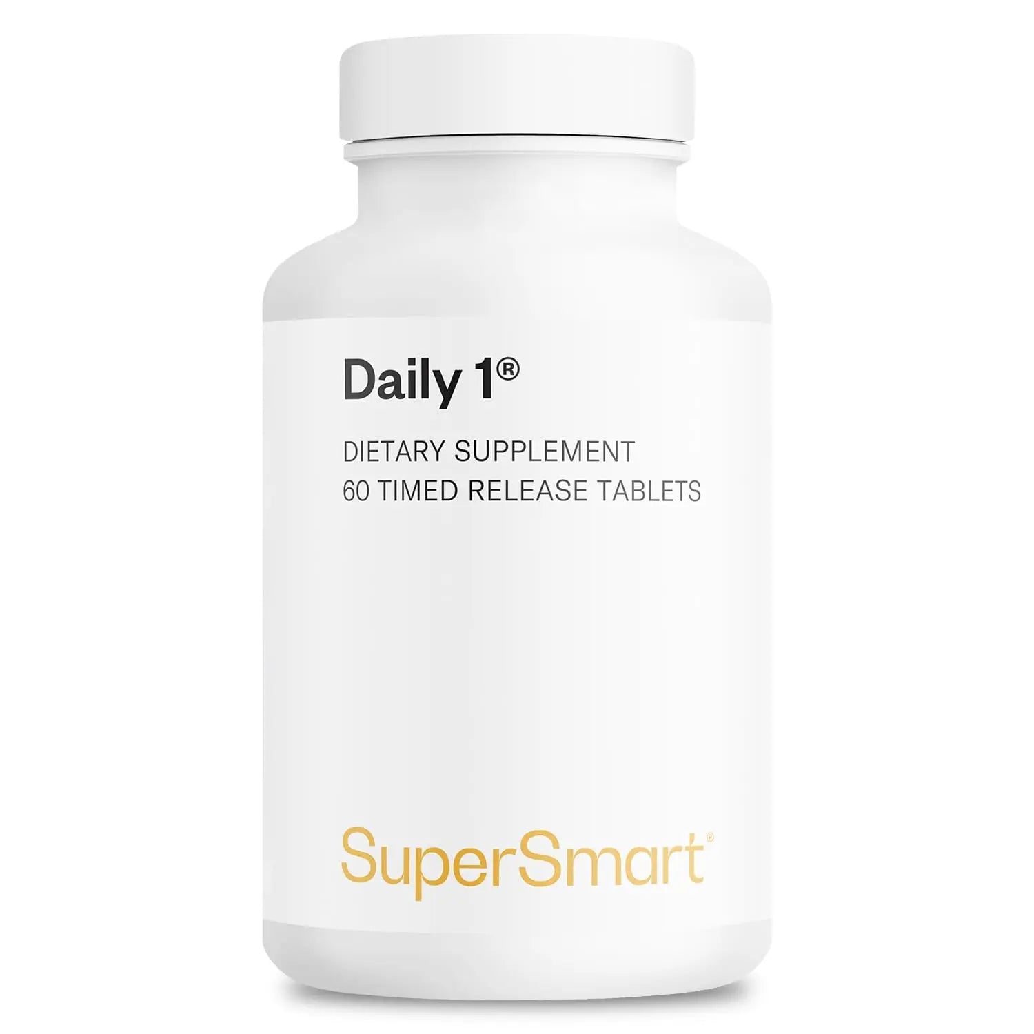 Supersmart - Daily 1® Timed Release - Multivitamin Supplement for Women & Men - with BioPQQ®, Vitamin A, B, C, D & E, Biotin, Quercetin & Fisetin | SupersmartAu supplements