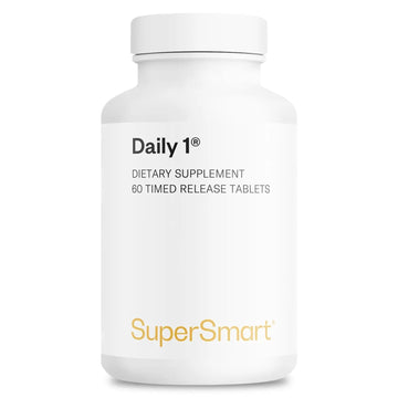 Supersmart - Daily 1® Timed Release - Multivitamin Supplement for Women & Men - with BioPQQ®, Vitamin A, B, C, D & E, Biotin, Quercetin & Fisetin | SupersmartAu supplements