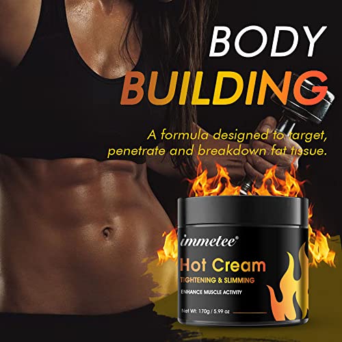 Hot Cream for Belly Fat Burner, Hot Cream Cellulite and Fat Burner, Sweat Fat Burning Gel immeteeAu supplements