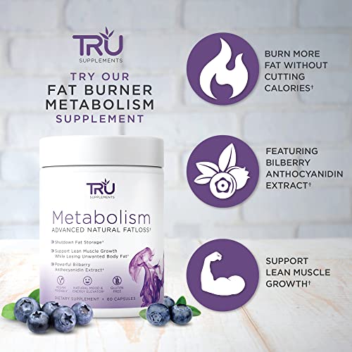 TRU Metabolism, Advanced Fat Loss, Fight Cravings, Boost Mood, No Jitters or Crash TRU SupplementsUS supplements