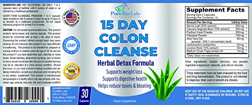 YUMMYVITE 15 Day Colon Cleanse and Detox, Herbal Detox Formula, Supports Weight YUMMYVITEUS supplements