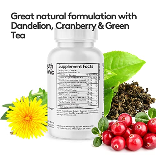 Youth & Tonic Daily Water Weight Away Pills and Blood Pressure Support Supplements/Natural Youth & TonicAu supplements