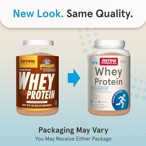 Jarrow Formulas Whey Protein With 18 g of Protein, 3.8 g of BCAAs, & Glutamine, Dietary Jarrow FormulasUS supplements