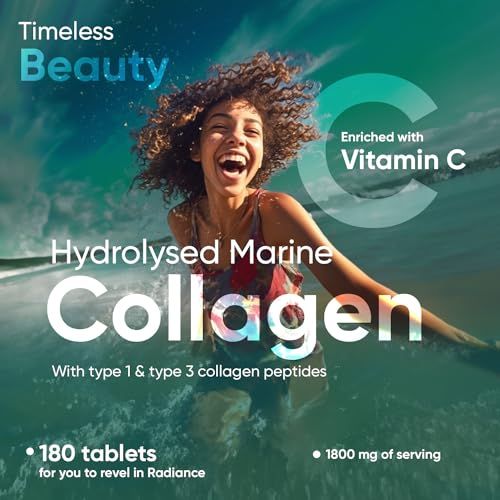 Hydrolysed Marine Collagen Tablets 1800mg - Collagen Supplements for Skin, Hair, and Slumber- for Men & Women WeightWorldAu supplements
