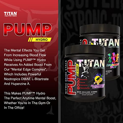 Pump- Nitric Oxide Boosting Stack Stim Free: Loaded with Citruline Malate for Maximum Titan NutritionAu supplements