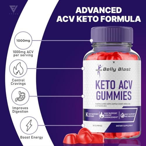 (3 Pack) Belly Blast Keto ACV Gummies, Belly Blast Keto + ACV Gummies Advanced Weight FyvusAu supplements