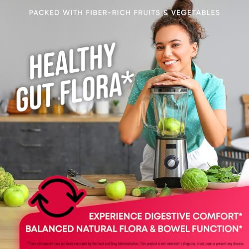 Fruits and Veggies Supplement - High Fiber Supplement for Immunity, Gut & Energy JOYLI NutritionUS supplements