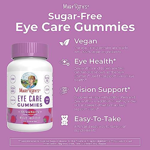 MaryRuth's Eye Care Gummies | Zeaxanthin and Lutein | 45 Day Supply MaryRuth OrganicsUS supplements
