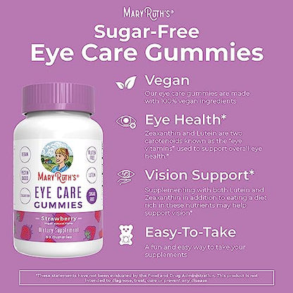 MaryRuth's Eye Care Gummies | Zeaxanthin and Lutein | 45 Day Supply MaryRuth OrganicsUS supplements