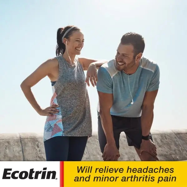 Ecotrin Regular Strength Safety Coated Aspirin | Arthritis Pain | 300 Tablets (2 Pack) EcotrinAu supplements