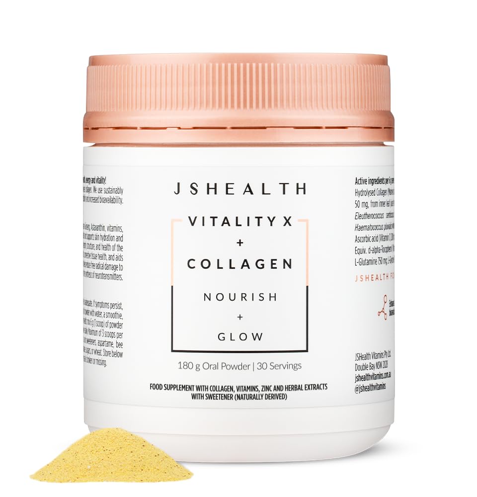JSHealth Vitamins Vitality X + Collagen - Beauty Powder Supplement with Vitamins C & E JSHealthAu supplements