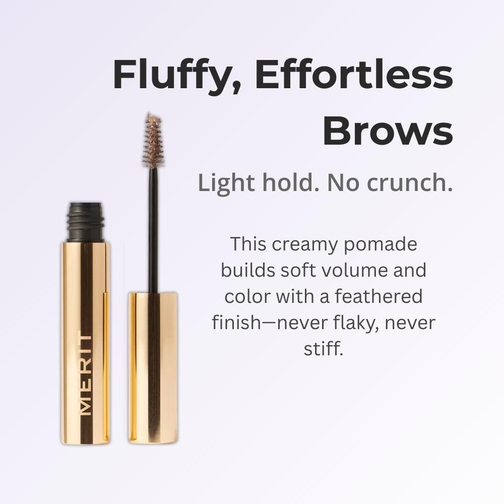 Merit Brow 1980 Volumizing Tinted Eyebrow Gel-Pomade - Taupe - Taupe with Cool Undertones MeritAu supplements