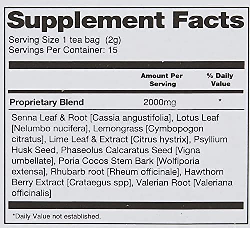 Teami 30-Day Teatox Kit - All Natural Colon Cleanse and Detox Tea - Morning Kickstart TeamiUS supplements