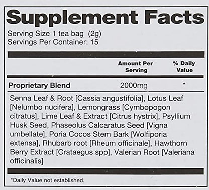 Teami 30-Day Teatox Kit - All Natural Colon Cleanse and Detox Tea - Morning Kickstart TeamiUS supplements