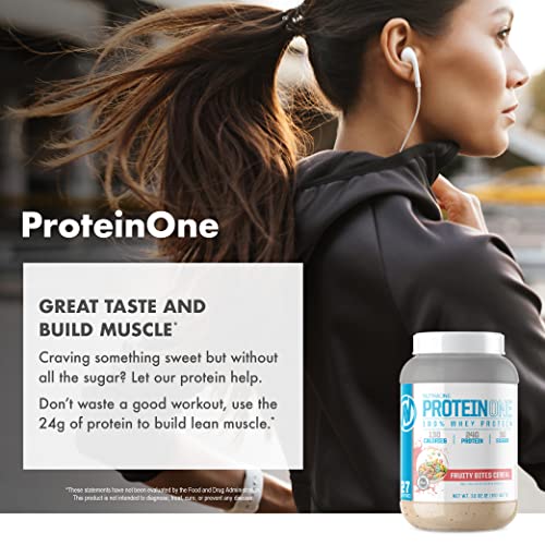 NutraOne ProteinOne Whey Protein Promote Recovery and Build Muscle with a Protein NutraOneUS supplements